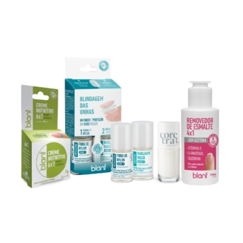 COMBO: Blindagem das Unhas Sem Cabine - Coretrat Tule Branco