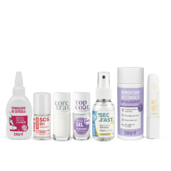 KIT ESMALTAÇÃO PERFEITA - Tule Branco