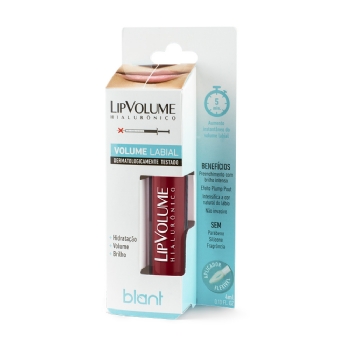 Lip Volume Hialurônico Vermelho Cereja